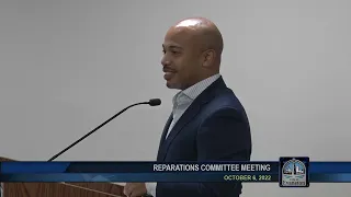 Reparations Committee Meeting 10-6-2022