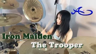 Iron Maiden - The Trooper  Drum cover by Ami Kim (#15)