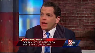 Scaramucci resigns from Tufts role