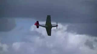 RAF Cosford Airshow 2017: North American P 51 Mustang