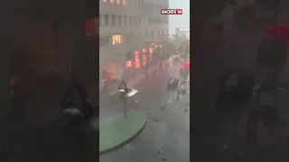 Flash Storm Causes Havoc In Berlin | Berlin Flash Storm | Berlin | Germany | English News | News18