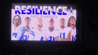 Dallas Cowboys Resilience hype video 1/16/23 playoff watch party Miller Lite House