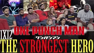 One Punch Man - 1x12 The Strongest Hero - Group Reaction