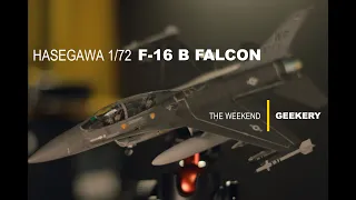 F-16 B Plus Fighting Falcon 1/72 Scale Hasegawa