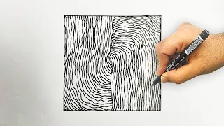 How to Draw Pattern #37 | Zentangle Pattern | Doodle Pattern | Mandala Pattern