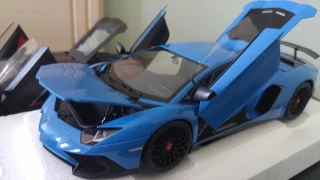 AUTOart 1/18 Composite Lamborghini LP750-4 vs diecast LP700-4/ LP720-4