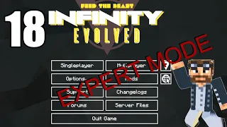 MORE POWER!!!! ⚡🌩⚡ in 😎 FTB's Infinity ♾ Evolved Expert in Hardcore💀 Vod 18