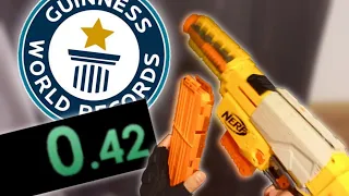Fastest Nerf No-chamber Reload(New World-Record)[0.42 s]
