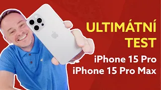 MEGATEST: iPhone 15 Pro & 15 Pro Max (+ pouzdra Lemory)