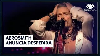 Aerosmith anuncia turnê de despedida | Jornal da Noite