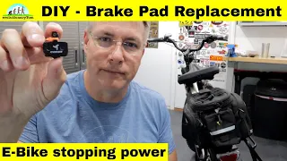 E-Bike Brake Pads - Change them yourself