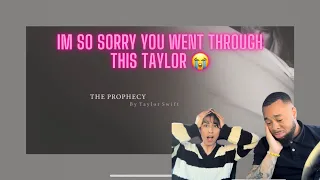 Taylor Swift - The Prophecy (Official Lyric Video) | Reaction