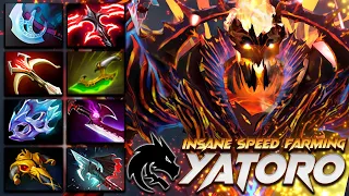 Yatoro Shadow Fiend - Insane Speed Farming - Dota 2 Pro Gameplay [Watch & Learn]