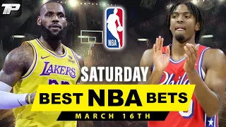 Best #NBA Player Prop Picks & Predictions Saturday 3/16/24 #nbafreepicks #nbaprops #playerprops