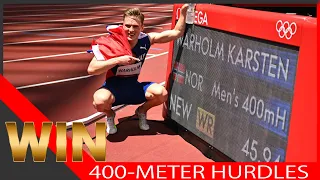 TOKYO 2020 OLYMPICS: Karsten Warholm of Norway wins the men’s 400m hurdles,Karsten Warholm Wins GOlD