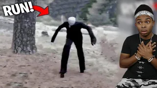 SLENDERMAN Spotted In Real Life (HELP)