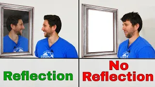 I Made a Real Mirror That Doesn't Reflect If You Don't Smile