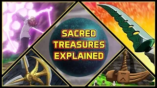Explaining All 7 Sacred Treasures And Their Abilities | Seven Deadly Sins Explained