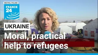 Volunteers provide practical help and moral support to Ukrainian refugees in Poland • FRANCE 24