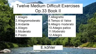 35 Exercises for Flute Op.33 Book Ⅱ /E.Köhler