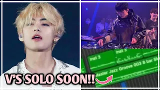 BTS Taehyung Tease Fans Like This Before Release His First Official Solo Album "Maybe"