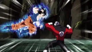 DragonBall Super Episode 129 English Dub Goku vs Jiren Round 2