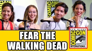 FEAR THE WALKING DEAD Season 2 Comic Con Panel (Part 1) - Alycia Debnam-Carey, Cliff Curtis