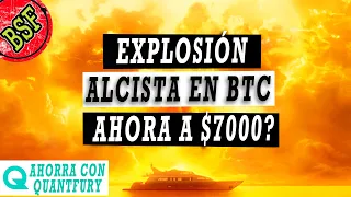 Bitcoin ALCISTA: rebote o tendencia? Podrá hasta los $7000? Todo el análisis que necesitas!