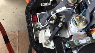 Inside of a Toyota/Tesla Toyota Rav4 EV battery pack