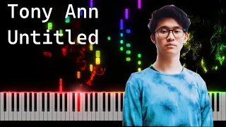 Tony Ann - Untitled in G# Minor Piano Tutorial [Nivek.Piano]