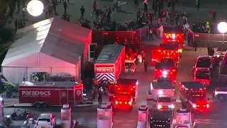 Barriers, crowd control in focus in Travis Scott's Astroworld concert deaths