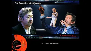 Karaoké  Serge  GAINSBOURG   *   La chanson de Prévert