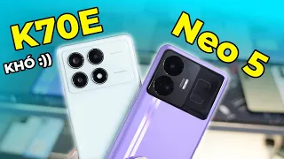 So sánh chi tiết Xiaomi Redmi K70E và Realme GT Neo 5: Gỡ việt hoá nhanh nhất, chọn máy nào?