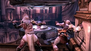 [PS4] God of War 3 (Remaster) - Kratos v Zeus FULL BOSS BATTLE Gameplay (FINAL) [1080p 60FPS HD]