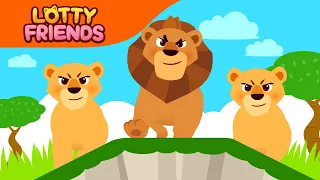 Lions Are Coming 🦁👑 | Sing Along | Kid's Songs | The King of Animals