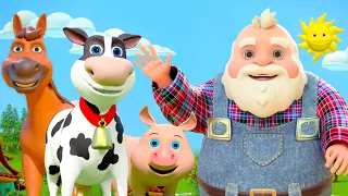 Farmer in the Dell Nursery Rhyme for Kids & Baby Song