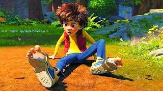 طفل عنده قدرة غريبة وهي ان رجله بتكبر بسرعة كبيرة جداا | ملخص فيلم Bigfoot Family