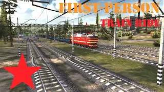 First-Person Train Ride in Workers & Resources: Soviet Republic | #16