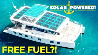 The 100% Solar Powered Sun Ship That NEVER Needs Charging!