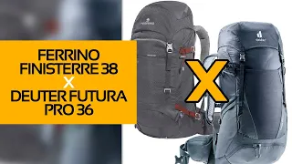 Análise Mochila Ferrino Finisterre 38 x Mochila Deuter Futura Pro 36