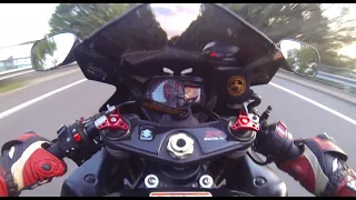 Suzuki GSX-R 1000 K6 pure engine sound symphony compilation - sound from external microphone!