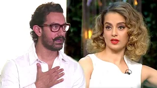 Aamir Khan's BEST Reply To Kangana's Nepotism Comment On Koffee With Karan Season 5