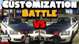 Karin Sultan RS Customization Battle vs. @HarmNone & @twingoplaysgames | GTA Online
