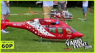 HUGE BELL-429 AND LAMA SA315-B FLYING TOGETHER - VARIO EVENT 2019