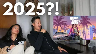 GRAND THEFT AUTO VI TRAILER 1! Couple Reacts