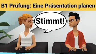 Oral exam German B1 | Plan something together/dialogue |speak Part 3: A presentation