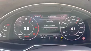 Audi Q7 3.0 TDI V6 (272 Hp) 0-100 Acceleration test