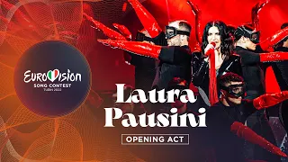 Opening Act: Laura Pausini Medley (Io Canto / La Solitudine & more…) - Eurovision 2022 - Turin