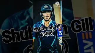 Shubman Gill GT VS CSK match IPL 2023 #viral #shorts