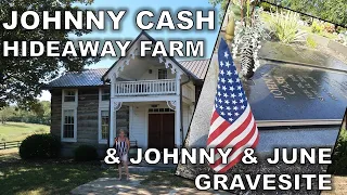 Complete tour of Johnny Cash home and gravesite - Hideaway Farm, Bon Aqua & Hendersonville Cemetery